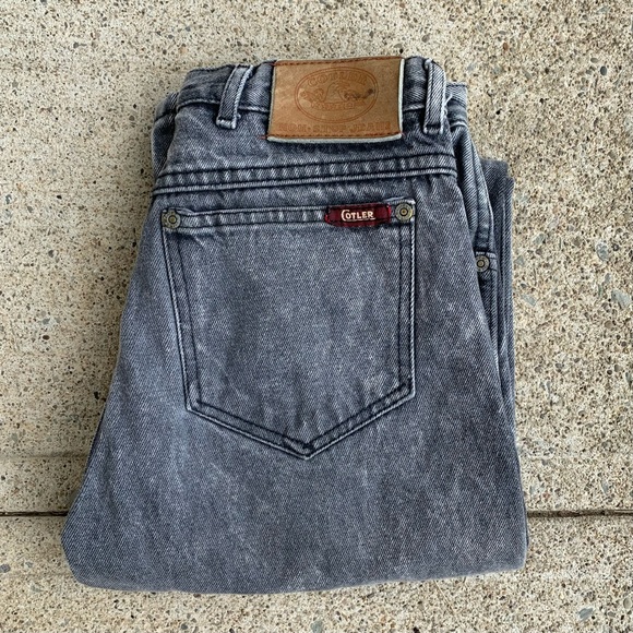 Vintage 90s Cotler Acid Wash Jeans USA 30x35 (O) - Picture 1 of 7